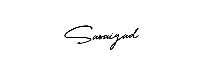 How to make Sasaiyad signature? AmerikaSignatureDemo-Regular is a professional autograph style. Create handwritten signature for Sasaiyad name. Sasaiyad signature style 3 images and pictures png