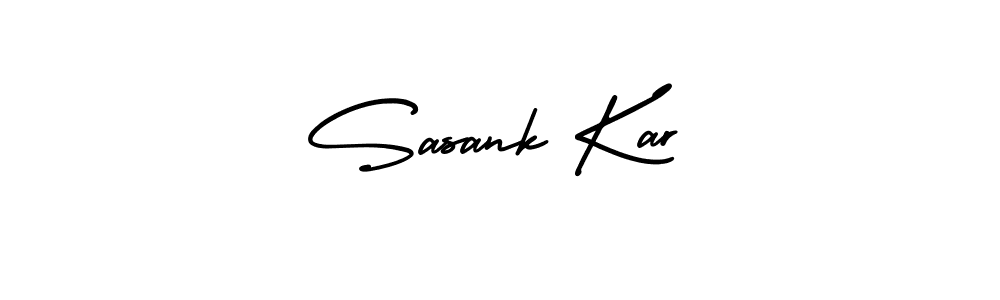 Design your own signature with our free online signature maker. With this signature software, you can create a handwritten (AmerikaSignatureDemo-Regular) signature for name Sasank Kar. Sasank Kar signature style 3 images and pictures png