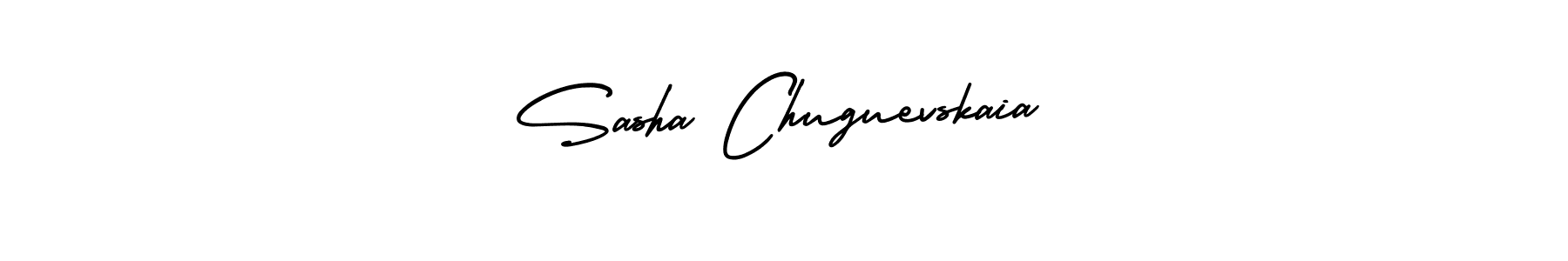 Make a beautiful signature design for name Sasha Chuguevskaia. With this signature (AmerikaSignatureDemo-Regular) style, you can create a handwritten signature for free. Sasha Chuguevskaia signature style 3 images and pictures png