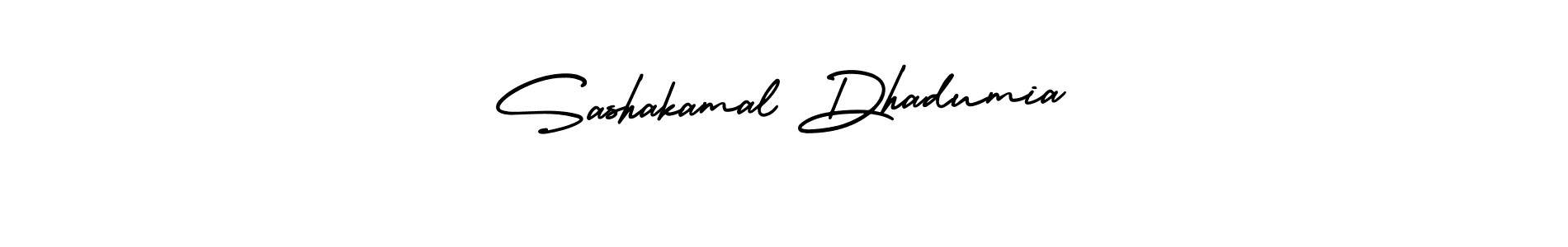 Create a beautiful signature design for name Sashakamal Dhadumia. With this signature (AmerikaSignatureDemo-Regular) fonts, you can make a handwritten signature for free. Sashakamal Dhadumia signature style 3 images and pictures png