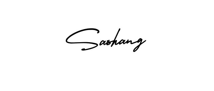 Make a beautiful signature design for name Sashang. With this signature (AmerikaSignatureDemo-Regular) style, you can create a handwritten signature for free. Sashang signature style 3 images and pictures png