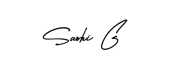 It looks lik you need a new signature style for name Sashi G. Design unique handwritten (AmerikaSignatureDemo-Regular) signature with our free signature maker in just a few clicks. Sashi G signature style 3 images and pictures png