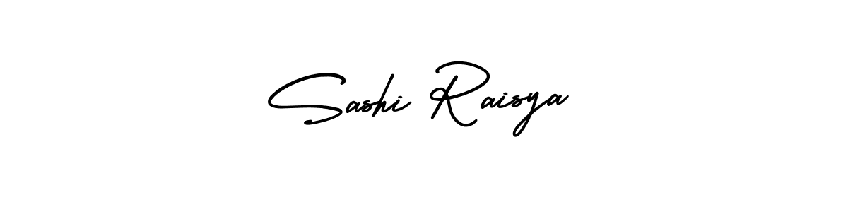 Design your own signature with our free online signature maker. With this signature software, you can create a handwritten (AmerikaSignatureDemo-Regular) signature for name Sashi Raisya. Sashi Raisya signature style 3 images and pictures png