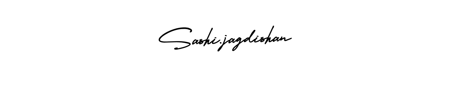 AmerikaSignatureDemo-Regular is a professional signature style that is perfect for those who want to add a touch of class to their signature. It is also a great choice for those who want to make their signature more unique. Get Sashi.jagdishan name to fancy signature for free. Sashi.jagdishan signature style 3 images and pictures png