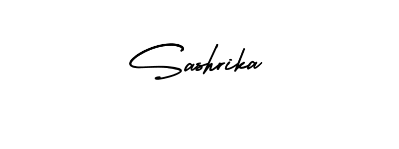 The best way (AmerikaSignatureDemo-Regular) to make a short signature is to pick only two or three words in your name. The name Sashrika include a total of six letters. For converting this name. Sashrika signature style 3 images and pictures png