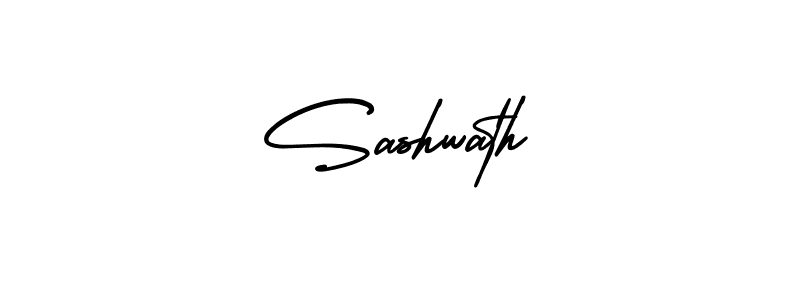 How to Draw Sashwath signature style? AmerikaSignatureDemo-Regular is a latest design signature styles for name Sashwath. Sashwath signature style 3 images and pictures png