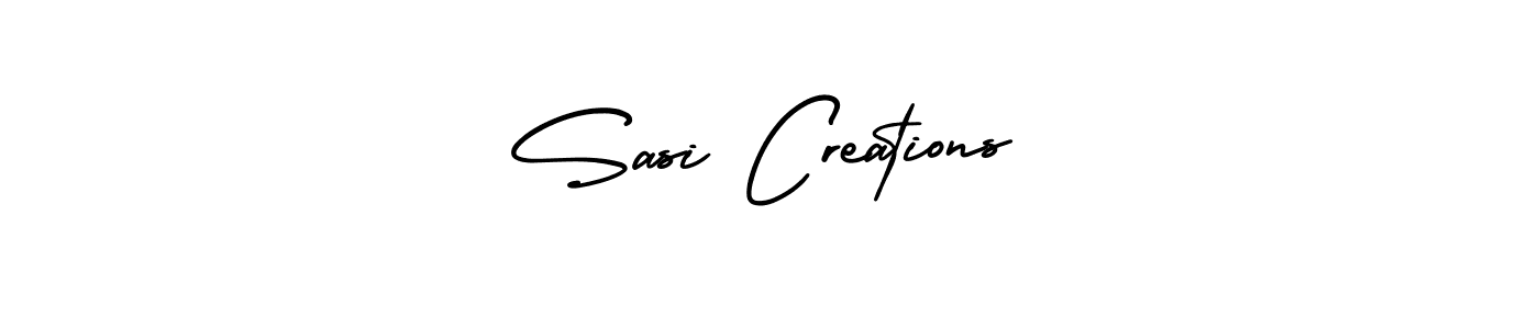 if you are searching for the best signature style for your name Sasi Creations. so please give up your signature search. here we have designed multiple signature styles  using AmerikaSignatureDemo-Regular. Sasi Creations signature style 3 images and pictures png