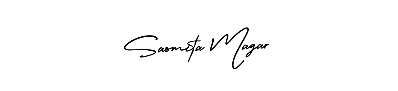 Once you've used our free online signature maker to create your best signature AmerikaSignatureDemo-Regular style, it's time to enjoy all of the benefits that Sasmita Magar name signing documents. Sasmita Magar signature style 3 images and pictures png