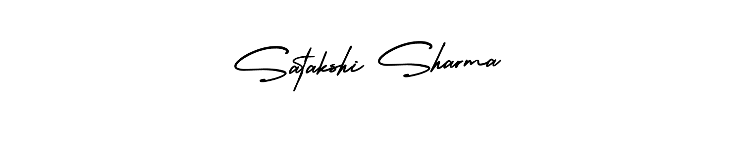 Also You can easily find your signature by using the search form. We will create Satakshi Sharma name handwritten signature images for you free of cost using AmerikaSignatureDemo-Regular sign style. Satakshi Sharma signature style 3 images and pictures png