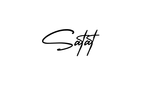 Check out images of Autograph of Satat name. Actor Satat Signature Style. AmerikaSignatureDemo-Regular is a professional sign style online. Satat signature style 3 images and pictures png