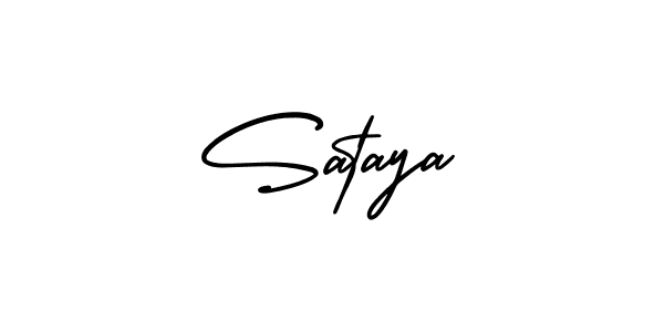 Also we have Sataya name is the best signature style. Create professional handwritten signature collection using AmerikaSignatureDemo-Regular autograph style. Sataya signature style 3 images and pictures png