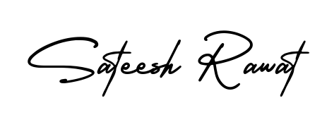 You can use this online signature creator to create a handwritten signature for the name Sateesh Rawat. This is the best online autograph maker. Sateesh Rawat signature style 3 images and pictures png