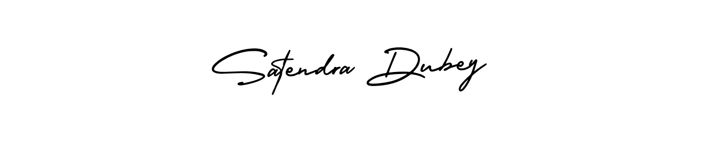 Use a signature maker to create a handwritten signature online. With this signature software, you can design (AmerikaSignatureDemo-Regular) your own signature for name Satendra Dubey. Satendra Dubey signature style 3 images and pictures png