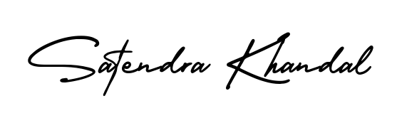 Use a signature maker to create a handwritten signature online. With this signature software, you can design (AmerikaSignatureDemo-Regular) your own signature for name Satendra Khandal. Satendra Khandal signature style 3 images and pictures png