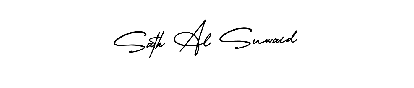 Also we have Sath Al Suwaid name is the best signature style. Create professional handwritten signature collection using AmerikaSignatureDemo-Regular autograph style. Sath Al Suwaid signature style 3 images and pictures png