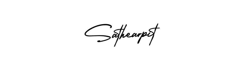 Once you've used our free online signature maker to create your best signature AmerikaSignatureDemo-Regular style, it's time to enjoy all of the benefits that Sathearpit name signing documents. Sathearpit signature style 3 images and pictures png