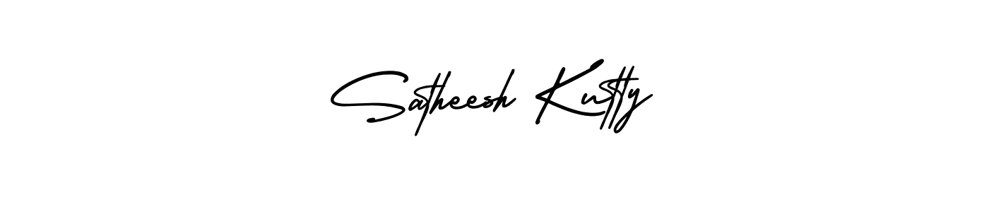 Make a beautiful signature design for name Satheesh Kutty. Use this online signature maker to create a handwritten signature for free. Satheesh Kutty signature style 3 images and pictures png