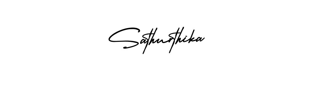 Similarly AmerikaSignatureDemo-Regular is the best handwritten signature design. Signature creator online .You can use it as an online autograph creator for name Sathurthika. Sathurthika signature style 3 images and pictures png
