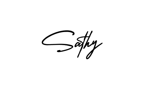 Similarly AmerikaSignatureDemo-Regular is the best handwritten signature design. Signature creator online .You can use it as an online autograph creator for name Sathy. Sathy signature style 3 images and pictures png