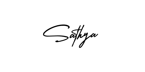 Similarly AmerikaSignatureDemo-Regular is the best handwritten signature design. Signature creator online .You can use it as an online autograph creator for name Sathya. Sathya signature style 3 images and pictures png