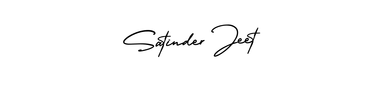 How to Draw Satinder Jeet signature style? AmerikaSignatureDemo-Regular is a latest design signature styles for name Satinder Jeet. Satinder Jeet signature style 3 images and pictures png