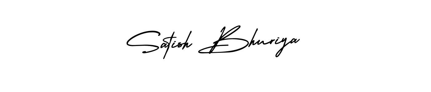 Also we have Satish Bhuriya name is the best signature style. Create professional handwritten signature collection using AmerikaSignatureDemo-Regular autograph style. Satish Bhuriya signature style 3 images and pictures png