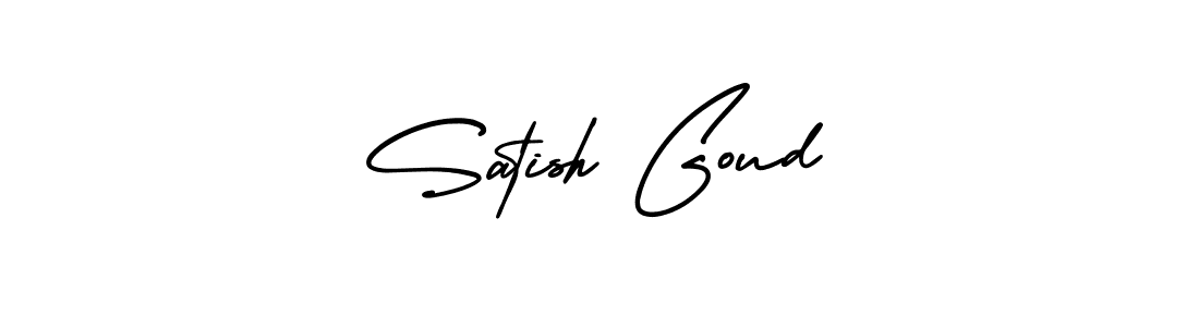 Best and Professional Signature Style for Satish Goud. AmerikaSignatureDemo-Regular Best Signature Style Collection. Satish Goud signature style 3 images and pictures png