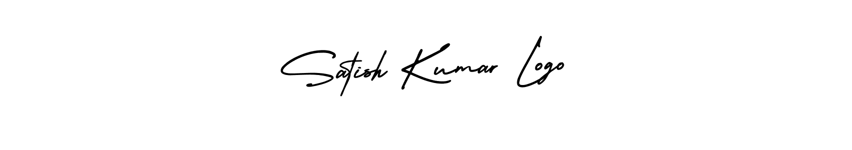 Create a beautiful signature design for name Satish Kumar Logo. With this signature (AmerikaSignatureDemo-Regular) fonts, you can make a handwritten signature for free. Satish Kumar Logo signature style 3 images and pictures png