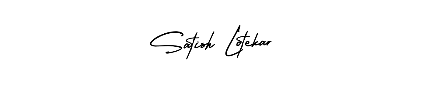 Also we have Satish Lotekar name is the best signature style. Create professional handwritten signature collection using AmerikaSignatureDemo-Regular autograph style. Satish Lotekar signature style 3 images and pictures png