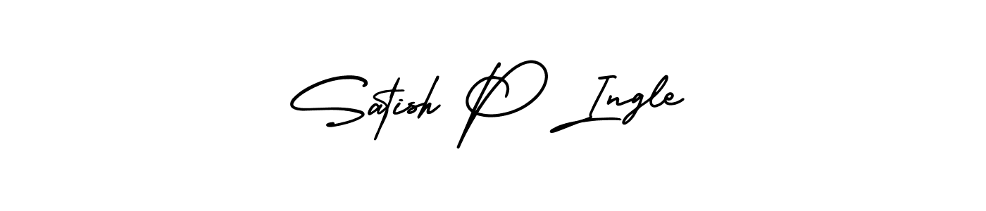 Also we have Satish P Ingle name is the best signature style. Create professional handwritten signature collection using AmerikaSignatureDemo-Regular autograph style. Satish P Ingle signature style 3 images and pictures png