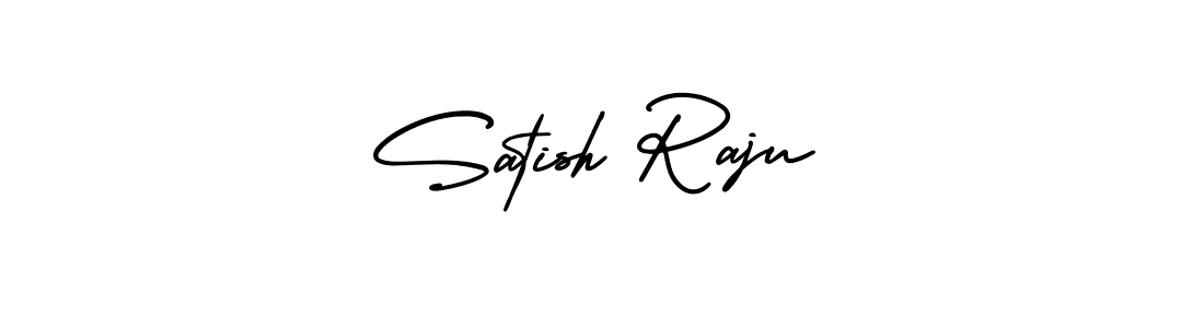 Make a beautiful signature design for name Satish Raju. Use this online signature maker to create a handwritten signature for free. Satish Raju signature style 3 images and pictures png