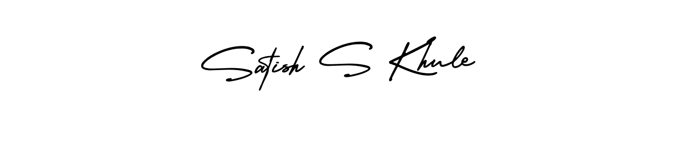 Check out images of Autograph of Satish S Khule name. Actor Satish S Khule Signature Style. AmerikaSignatureDemo-Regular is a professional sign style online. Satish S Khule signature style 3 images and pictures png
