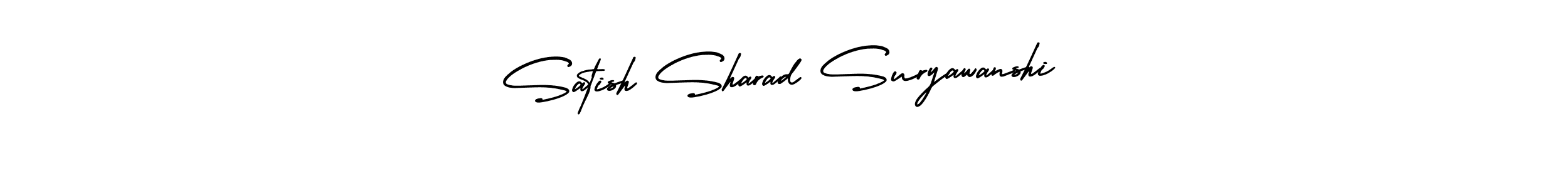 It looks lik you need a new signature style for name Satish Sharad Suryawanshi. Design unique handwritten (AmerikaSignatureDemo-Regular) signature with our free signature maker in just a few clicks. Satish Sharad Suryawanshi signature style 3 images and pictures png