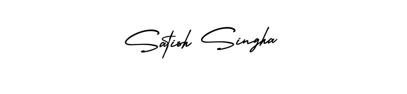 Also we have Satish Singha name is the best signature style. Create professional handwritten signature collection using AmerikaSignatureDemo-Regular autograph style. Satish Singha signature style 3 images and pictures png