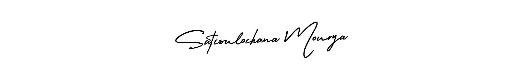 How to make Satisulochana Mourya signature? AmerikaSignatureDemo-Regular is a professional autograph style. Create handwritten signature for Satisulochana Mourya name. Satisulochana Mourya signature style 3 images and pictures png
