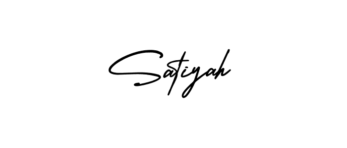 AmerikaSignatureDemo-Regular is a professional signature style that is perfect for those who want to add a touch of class to their signature. It is also a great choice for those who want to make their signature more unique. Get Satiyah name to fancy signature for free. Satiyah signature style 3 images and pictures png