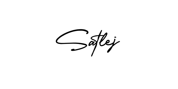 AmerikaSignatureDemo-Regular is a professional signature style that is perfect for those who want to add a touch of class to their signature. It is also a great choice for those who want to make their signature more unique. Get Satlej name to fancy signature for free. Satlej signature style 3 images and pictures png