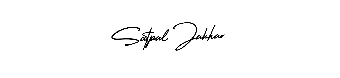 Make a beautiful signature design for name Satpal Jakhar. With this signature (AmerikaSignatureDemo-Regular) style, you can create a handwritten signature for free. Satpal Jakhar signature style 3 images and pictures png