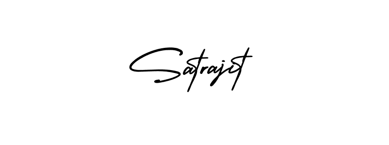 Make a beautiful signature design for name Satrajit. With this signature (AmerikaSignatureDemo-Regular) style, you can create a handwritten signature for free. Satrajit signature style 3 images and pictures png