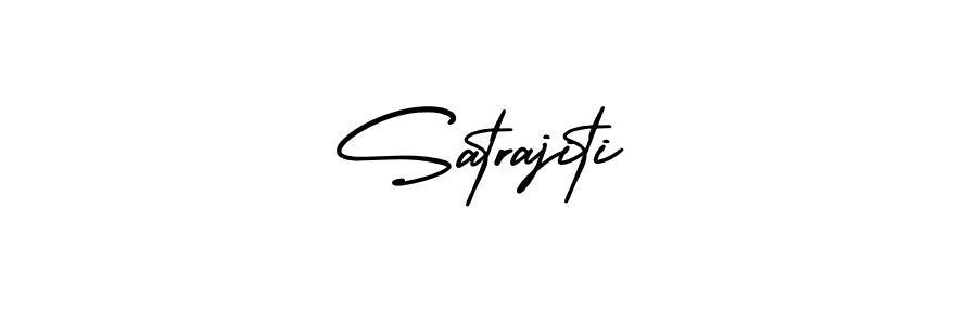 Make a beautiful signature design for name Satrajiti. With this signature (AmerikaSignatureDemo-Regular) style, you can create a handwritten signature for free. Satrajiti signature style 3 images and pictures png