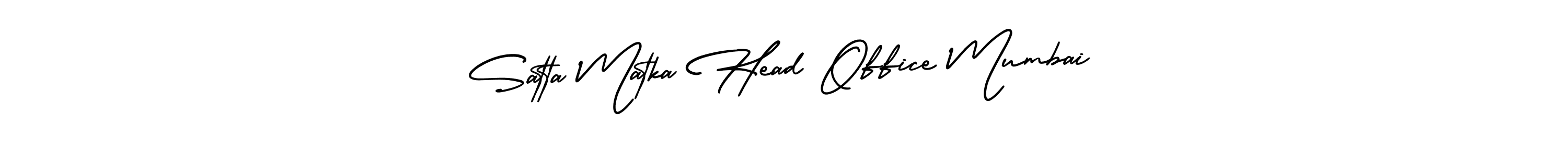 Make a beautiful signature design for name Satta Matka Head Office Mumbai. With this signature (AmerikaSignatureDemo-Regular) style, you can create a handwritten signature for free. Satta Matka Head Office Mumbai signature style 3 images and pictures png