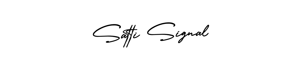Also we have Satti Signal name is the best signature style. Create professional handwritten signature collection using AmerikaSignatureDemo-Regular autograph style. Satti Signal signature style 3 images and pictures png