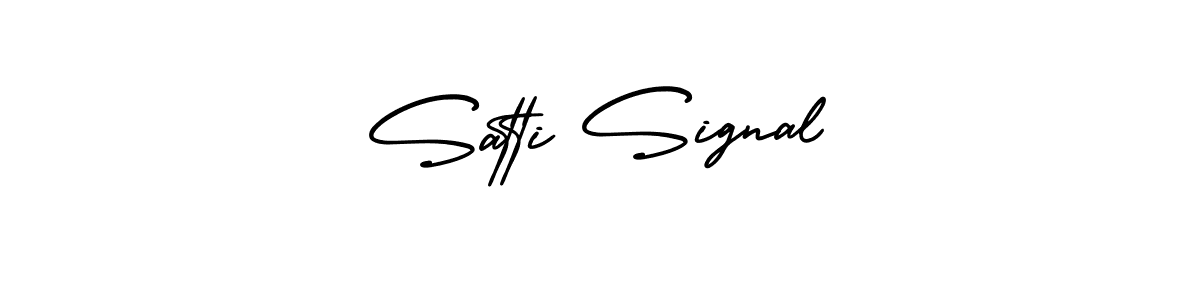 Also we have Satti Signal name is the best signature style. Create professional handwritten signature collection using AmerikaSignatureDemo-Regular autograph style. Satti Signal signature style 3 images and pictures png