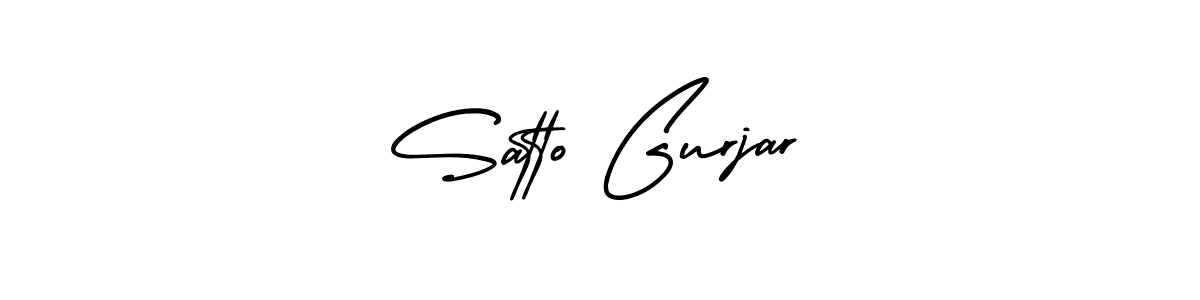 Similarly AmerikaSignatureDemo-Regular is the best handwritten signature design. Signature creator online .You can use it as an online autograph creator for name Satto Gurjar. Satto Gurjar signature style 3 images and pictures png