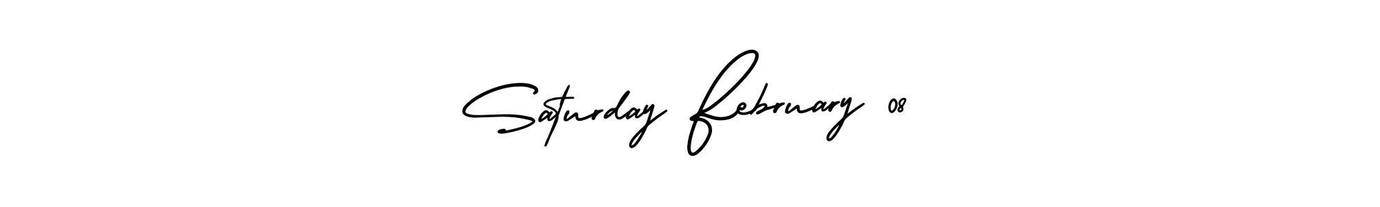 See photos of Saturday February 08 official signature by Spectra . Check more albums & portfolios. Read reviews & check more about AmerikaSignatureDemo-Regular font. Saturday February 08 signature style 3 images and pictures png