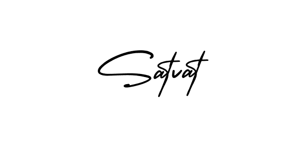 Also we have Satvat name is the best signature style. Create professional handwritten signature collection using AmerikaSignatureDemo-Regular autograph style. Satvat signature style 3 images and pictures png