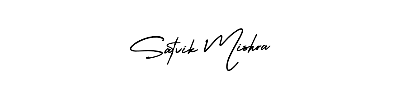 if you are searching for the best signature style for your name Satvik Mishra. so please give up your signature search. here we have designed multiple signature styles  using AmerikaSignatureDemo-Regular. Satvik Mishra signature style 3 images and pictures png