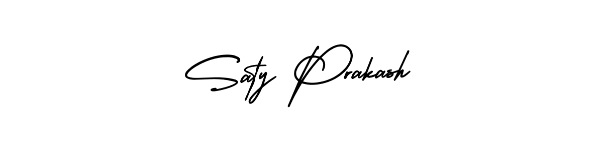 How to make Saty Prakash signature? AmerikaSignatureDemo-Regular is a professional autograph style. Create handwritten signature for Saty Prakash name. Saty Prakash signature style 3 images and pictures png