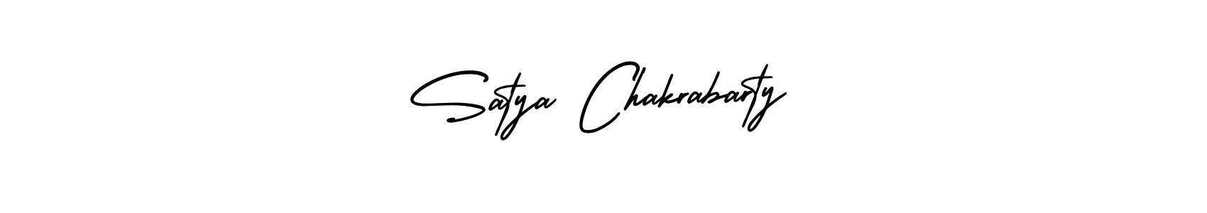 How to make Satya Chakrabarty signature? AmerikaSignatureDemo-Regular is a professional autograph style. Create handwritten signature for Satya Chakrabarty name. Satya Chakrabarty signature style 3 images and pictures png