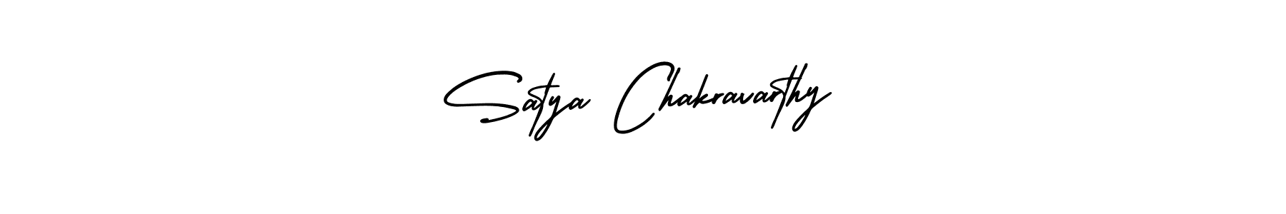 This is the best signature style for the Satya Chakravarthy name. Also you like these signature font (AmerikaSignatureDemo-Regular). Mix name signature. Satya Chakravarthy signature style 3 images and pictures png